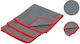 Dedra Cleaning Cloths with Microfibers General Use Gray 38x38cm 3 Pieces