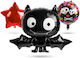 Set 5 Baloane Halloween Folie Portocalii Jumbo 60 cm