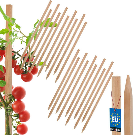Kotarbau Wooden Stakes Tomatoes Vegetables Garden Support Trees Bushes 30 Cm Set 20 Pcs