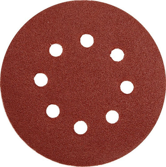 Yato Orbital Sander Sheet K100 with Holes 125x125mm Set 5 Pieces