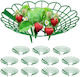 Relaxdays Set Suport Pentru Căpșuni Verde 10x30...