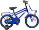 vidaXL 16" Kinderfahrrad BMX Blau