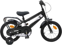vidaXL 12" Детско Колело BMX Черно