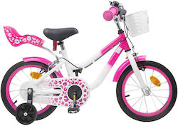 vidaXL 14" Kinderfahrrad BMX Rosa