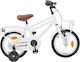 vidaXL 14" Kinderfahrrad BMX Weiß