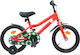 vidaXL 16" Детско Колело BMX Червено