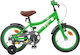 vidaXL 12" Παιδικό Ποδήλατo BMX Πράσινο