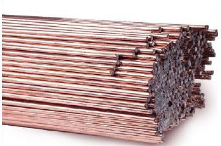 Welding Rod Copper Coated 2.50*1000mm Spg1 Packaging 10kg 10 Kg Dru 2.5*10cu