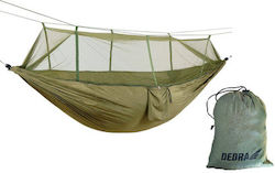 Dedra Double Green Net Hammock 330x140cm Dedra Double Green Net Hammock 330x140cm