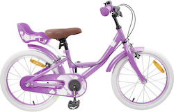 vidaXL 18" Παιδικό BMX Μωβ