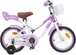 vidaXL 16" Παιδικό BMX Μωβ