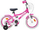 vidaXL 16" Kids' BMX Bicycle Pink