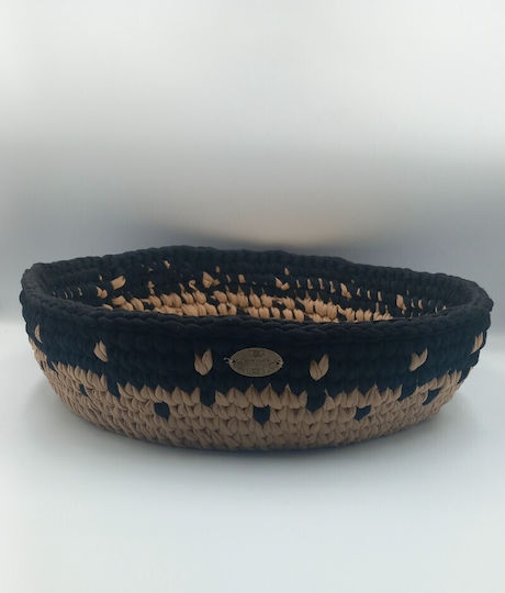 Aristourgimata Aufbewahrungskorb Bamboo Schwarz