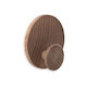 Inofix 1492-0 Wooden Bronze Hanger with Sticker