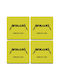 Koupakoupa Metallic Coaster Wooden KP 34036 Coaster Square 4 Pieces