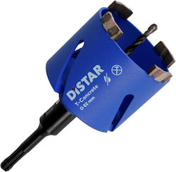 Distar Core Drill Hole Saw Dry Cutting with Diameter from 65mm to 82mm for Concrete and Brick