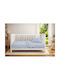 Dimcol Baby Duvet Cover Rabbit Garden 584 Sky Blue 120x160cm