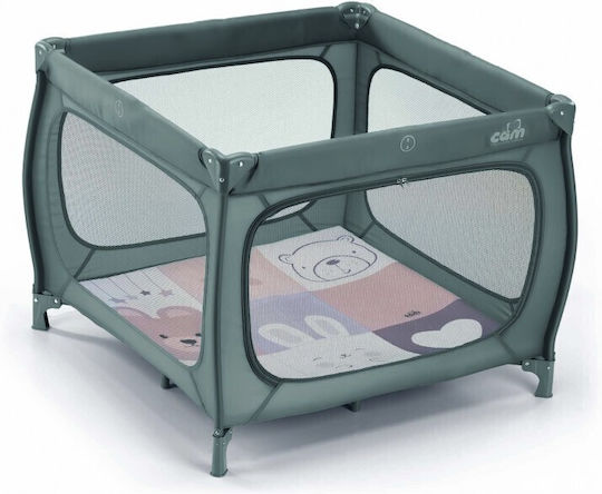 Cam Playpen With Mattress Gray