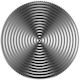 Alista Home Fidget Spinner Schlüsselanhänger Metall Grau