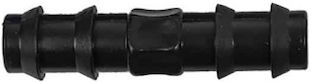 Conector Plastic 16" Furtun Irigare Culoare Neagră