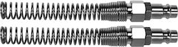 Schnellverbinder Wasserrohr M Spring Schlauch 6x10mm 2 Stücke Yt-24103 Yato
