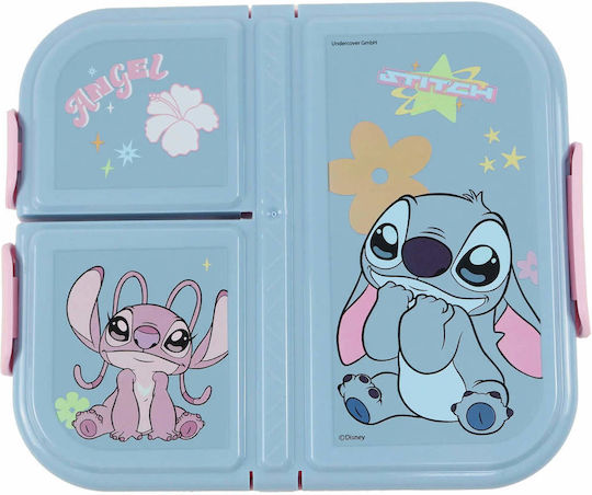 Gim Stitch Πλαστικό Παιδικό Δοχείο Φαγητού 0.8lt