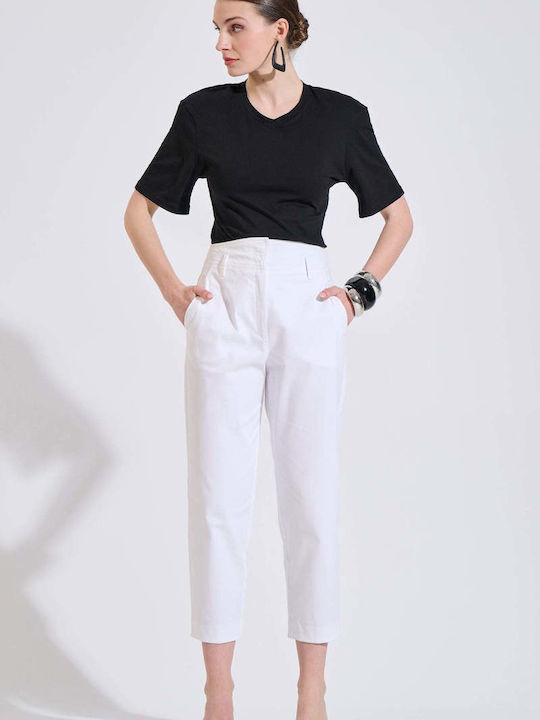 Bill Cost Damen Hochgeschnittenes Stoffhose in ...
