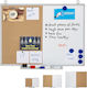 Relaxdays Relaxdays Magnetischer Trockenabwischbarer Tisch 45x60cm