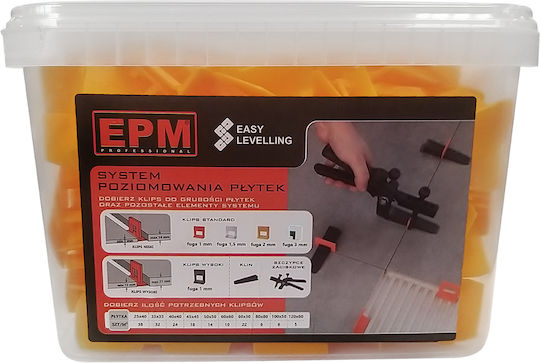 Easy Leveling Tile Layout Clips 200pcs 2mm E-315-8820