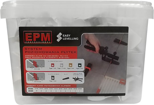 Einfache Nivelliergerät für Fliesen Fliesenabstandhalter 200 Stück 1,5mm E-315-8815