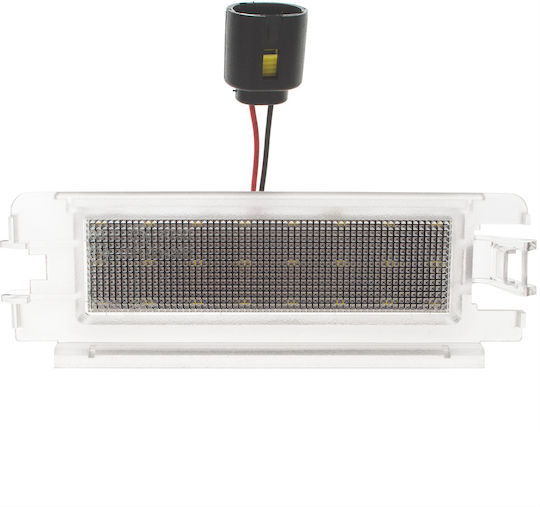 Renault Clio II Lampă Lumini LED Pentru Plăcuța De Înmatriculare