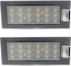 Fiat Freemont 11-16 Led License Plate Lights 2 Pcs Set