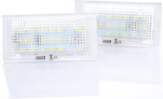Bmw 3 E46 98-03 2 Door Coupe Led License Plate Lights 2 Pcs Set