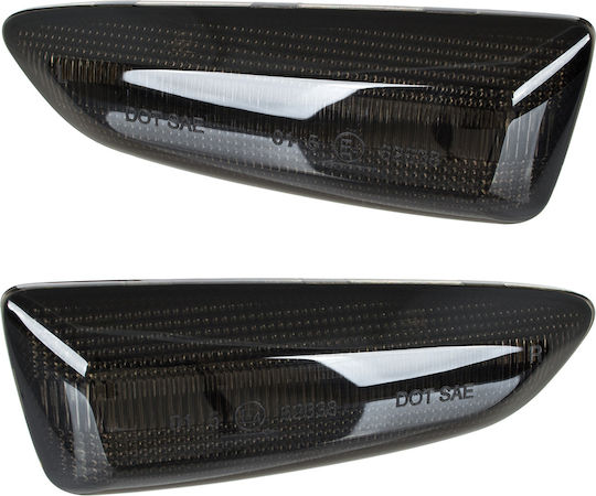 Opel Astra J 2009 Lumini LED Semnalizator Lateral Fumuriu Dinamic Set 2 Bucăți