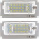 Mini Cooper R50 R52 R53 Led License Plate Lighting Lamps 2 Pcs Set