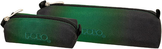 Polo Wallet Κασετίνα Βαρελάκι Πράσινη