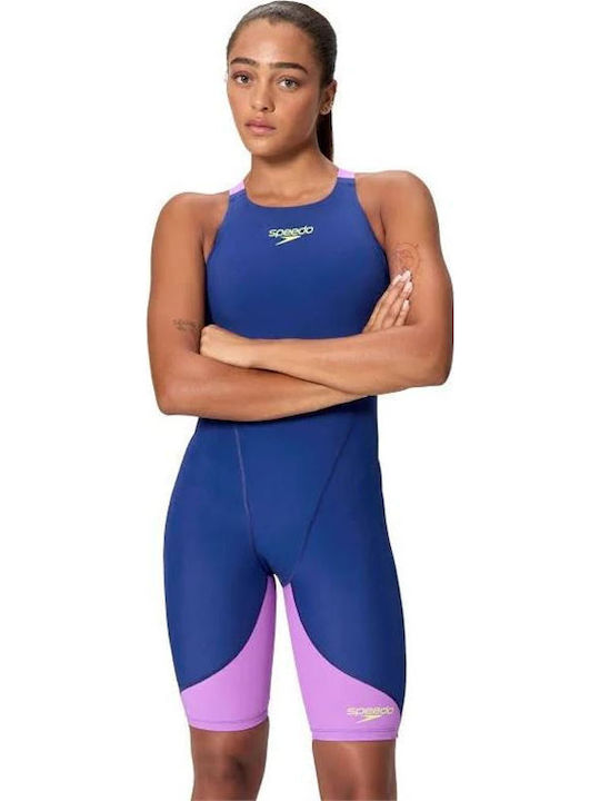 Speedo Fastskin Lzr Ignite Αγωνιστικό Ολόσωμο Μαγιό Μπλε