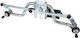 Fiat Scudo 2007 Wiper Mechanism + Motor