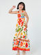 Mädchenkleid Blumen Blumen