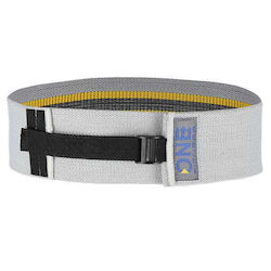 One Fitness Mini Bandă de Rezistență Tip Buclă Gri 0.42m