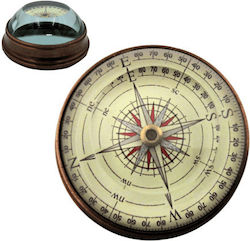 Nautical Floating Brass Compass Base Diameter 6cm