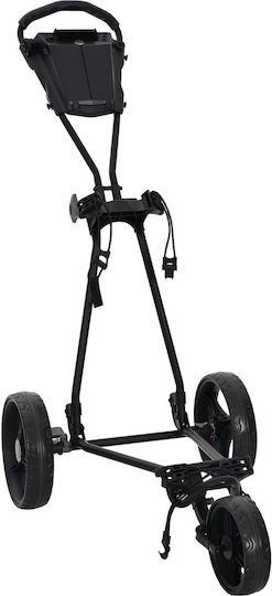 Vidaxl Golf Cart Black 95 x 60 x 130 cm Iron