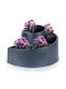 Vilde Plastic Black Flower Pot 53x53x32.5cm