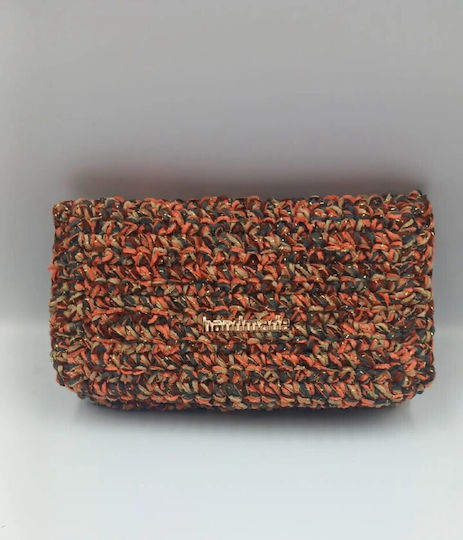 Aristourgimata Tobacco Pouch Made of Artificial Leather Handmade with Button Multicolour Tobacco Pouch