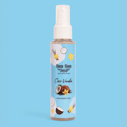 Hair & Body Mist Coco-vanilla Πανθενόλη & Αλόη Βέρα 100ml