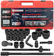 Set Chei Impact 26 Bucăți 3/4" 17-50mm 1" 55-65mm 12 Puncte