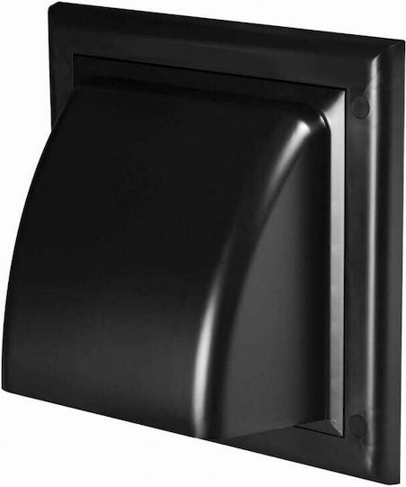 Awenta Awenta Ko125-30cz Κάλυμμα Εξαγωγής Στρογγυλού Καναλιού Fi125 Μαύρο