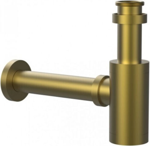 Dc Bath Σιφωνι Νιπτηρος Brushed Gold 4004010003