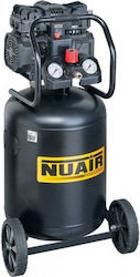 Compresor Nuair Fără Ulei Vertical 50l 8bar Nivel Redus de Zgomot 59db 1 Buc Compresor Nuair Fără Ulei Vertical 50l 8bar Nivel Redus de Zgomot 59db 1 Buc