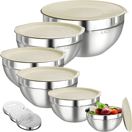 Alista Home Set Mittagsboxen Grau 6 Stück